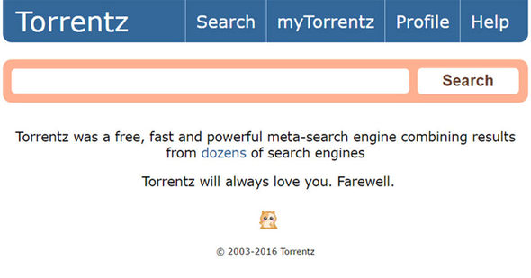 Torrentz.eu down